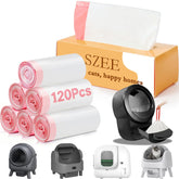 SZEE 120-pack box-design shows sealed bags for dust-free storage and quick access.