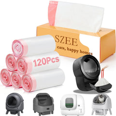 SZEE 120-pack box-design shows sealed bags for dust-free storage and quick access.