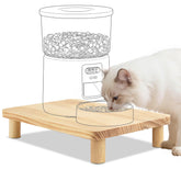 SZEE cat food stand assembly demonstrates quick setup for your elevated feeding station.