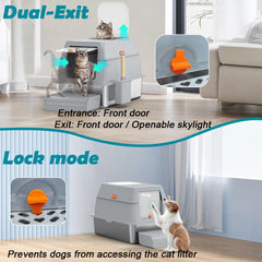 SZEE XL mat and step aid safe entry for seniors and kittens.