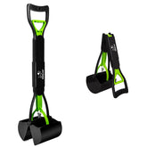 SZHLUX 28-inch foldable pooper scooper for easy transport and cleaning.
