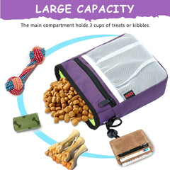 SZO treat pouch worn with waist belt for hands-free training