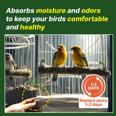 T TORTO9 adjustable-fit liner trimmed to fit irregular cages.