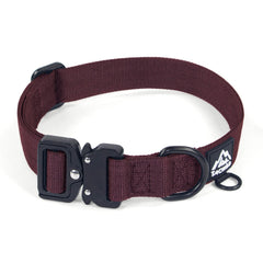 Tacwild heavy duty collar with quick-release buckle for secure daily walks.