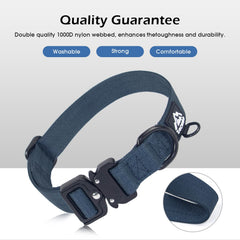 Tacwild training and walking collar built for outdoor activities and durability.