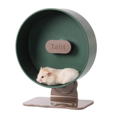 Tafit Quiet Hamster Wheel 10.2-inch provides ample running space for comfortable exercise.