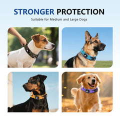 Taghelp military-grade collar with rugged buckle for strong dogs during training