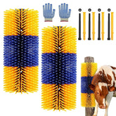 TAGYSH livestock scratch brushes kit for versatile back itching relief on farm animals.