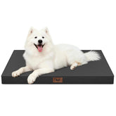Tail Stories outdoor large washable dog bed with waterproof cover for travel and crate protection