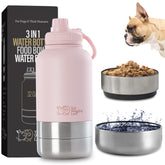 Tail Wagging Love 32oz 3in1 travel bottle pour for convenient on-the-go hydration.