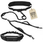 Tails & Tales hands-free leash with belt attachment for secure, hands-free walks