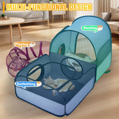 TailTastic cat tent mesh for ventilation and visibility