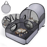 TailTastic portable cat playpen surround tunnel for extended play