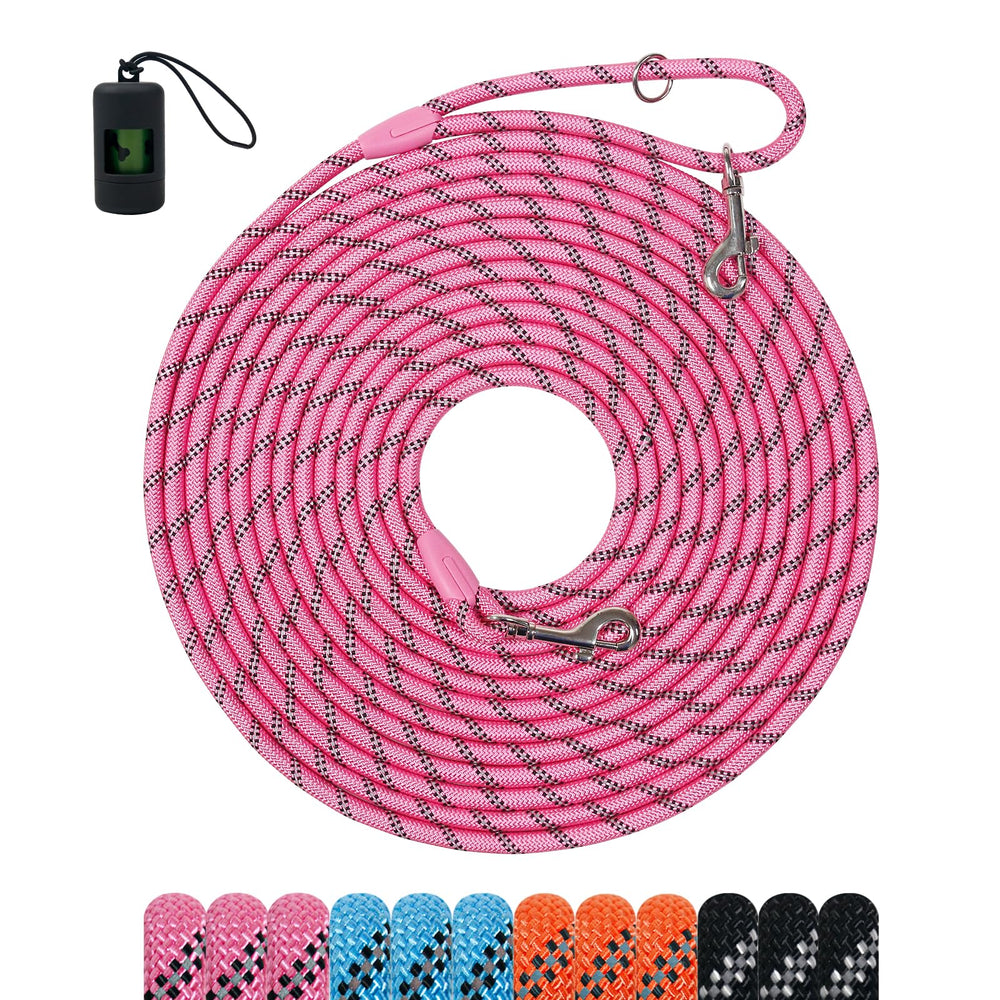 Tairro 6ft orange training leash ideal for urban control and precision training.