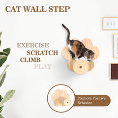 TAKEKIT cat wall scratcher protects furniture while satisfying scratching needs.