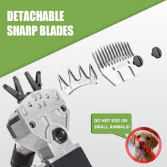 TAKEKIT Sheep Shears premium steel blades ensure durable, long-lasting performance.