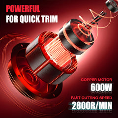 TAKEKIT 6-speed control for precise clipping around sensitive areas