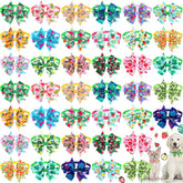 Talltalk summer bow tie with fruit pattern, ideal for pet parties
