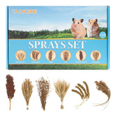 TAOKEKE hamster spray set packaging image showing habitat decoration and enrichment