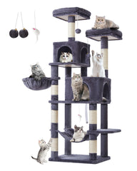 Taoqimiao cat tree base with reinforced stability for safe play