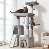 Taoqimiao cat tree extra-large platform, spacious lounging space for big cats