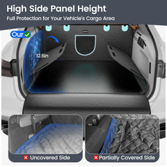 Tapizado universal-fit liner works with SUVs, vans, and crossovers.