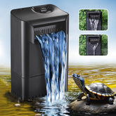 Tararium 220GPH Turtle Filter front view for calm, clear water.