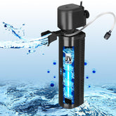 Tararium aquarium filter front view for 40-150 gallon tanks improves water clarity