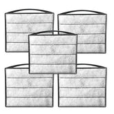 Tararium fish tank filter cotton 5PSC pack in white for easy weekly maintenance.