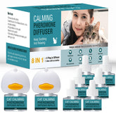 Taraxa Cat Calming Diffuser plugged in in a living room for a serene cat space