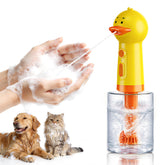 Taruphic Electric Duck Foam Sprayer front view showing easy grip and playful design for baths