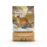 Taste of the Wild Canyon River Trout kibble for lean muscle and energy