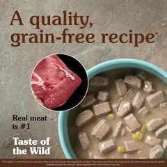 Taste of the Wild Southwest Canyon wild boar protein blend shown in can