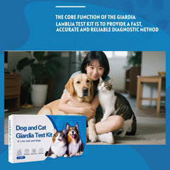 Tauphete Giardia Test Kit test strip for clear result reading.