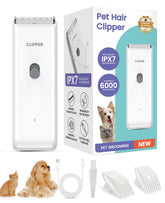 Tawiijou Pet Clippers with low-noise blade for calm grooming sessions