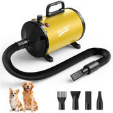 TBC PET dog dryer high velocity motor delivers powerful airflow for quick drying