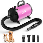 TBC PET Dog Dryer front view showing high velocity airflow for quick grooming