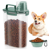 TBMAXS 3lbs storage container with spout lid for easy pouring and freshness
