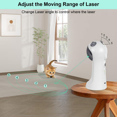 TBTeek cat toy provides four speed modes for different energy levels