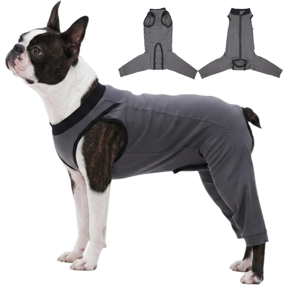 T'CHAQUE rear leg sleeve recovery protects surgical sites during activity