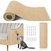 TEBANTY Cat Scratch Mat 1185x159 beige protects furniture from claws