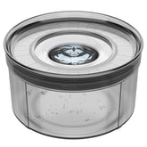 Techphardo 1Gallon No Spill Dog Water Bowl with cover lip prevents spills on messy floors