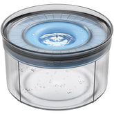 Techphardo 1Gallon No Spill Dog Water Bowl keeps floors dry.
