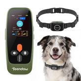 Teendow wireless dog fence remote demonstrates easy boundary control for pets.