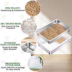 Extra-large option demonstrating higher capacity for multi-pet households