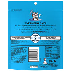 Temptations stay-fresh pouch keeps treats fresh between rewarding moments.