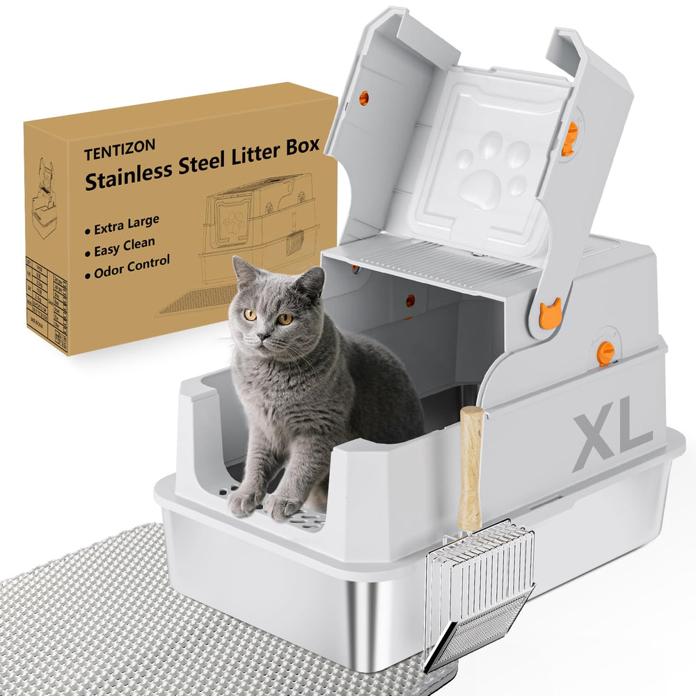 TTT TENTIZON lid provides privacy and odor containment.
