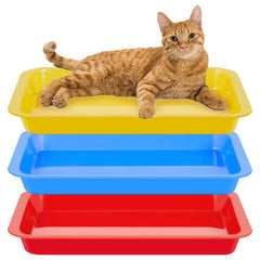 Tessco for you kitten litter box in blue, ideal for training and daily use