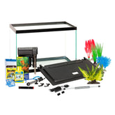 Tetra 20-gallon glass aquarium with clear viewing for freshwater fish.