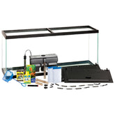Front view of the Tetra Complete LED Aquarium 55 gallon for instant setup